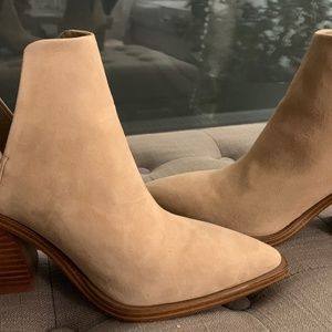 Vince Camuto suede ankle boots